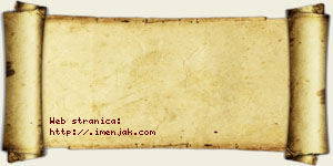 Hana Čavić vizit kartica